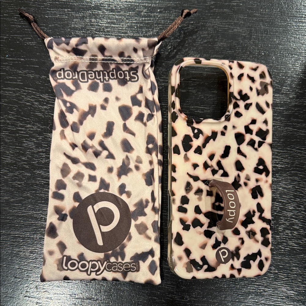iPhone 16 Pro Max Loopy Blonde Tortoise Case